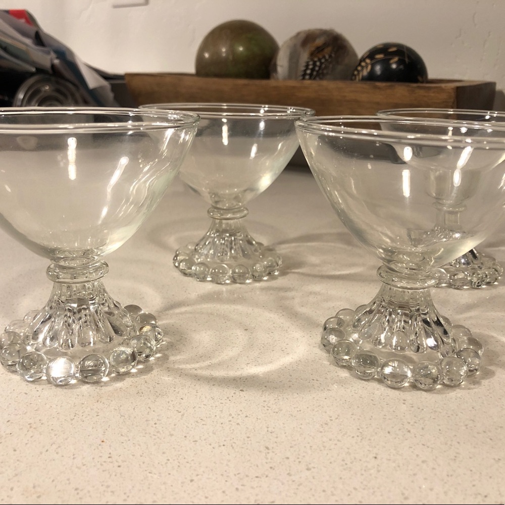 Old Flame candle Co. Vintage Boopie Coupe Glass set